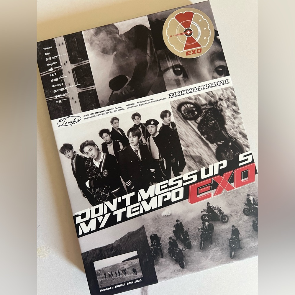 EXO 'Don't Mess Up My Tempo' Album